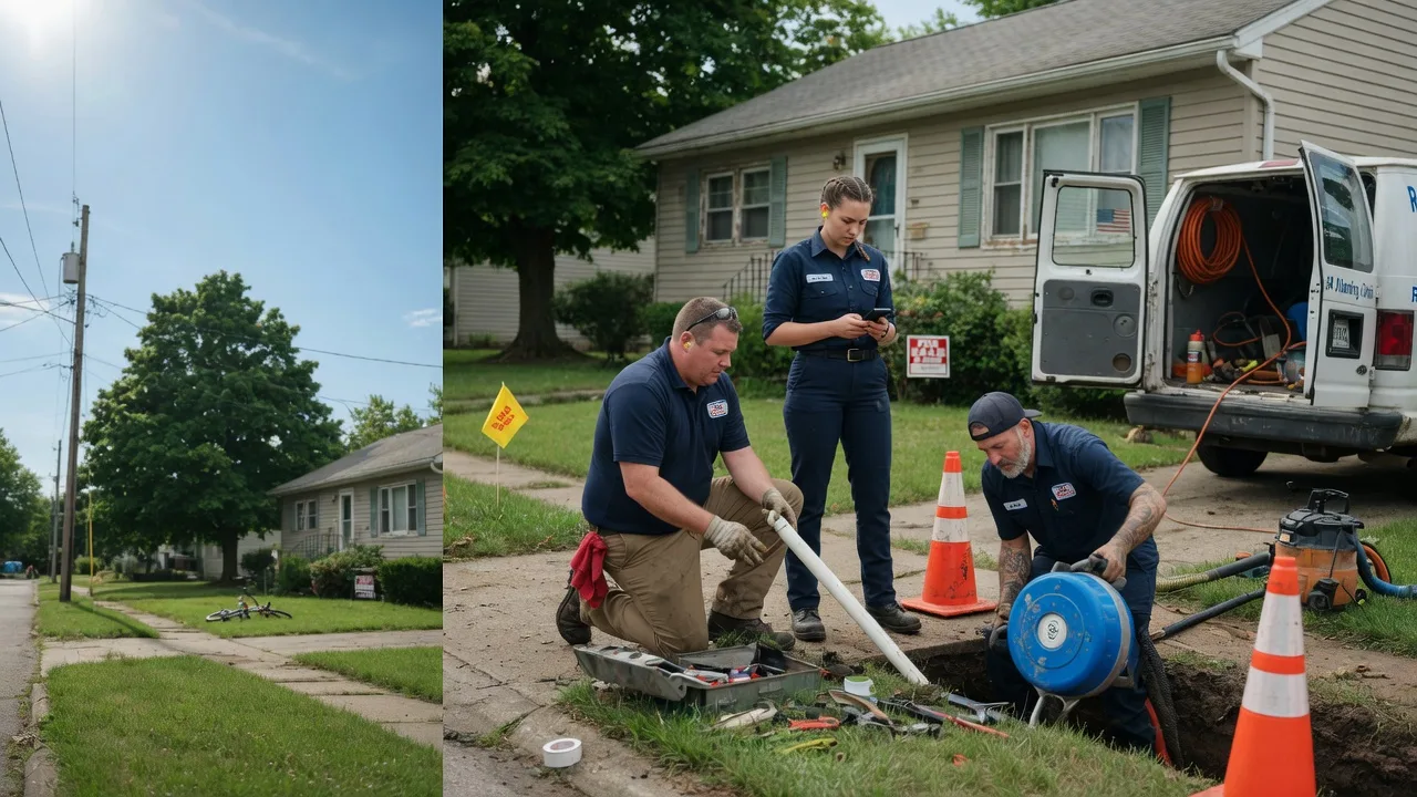 Sewer Line Repair in Huntington Woods, MI near me